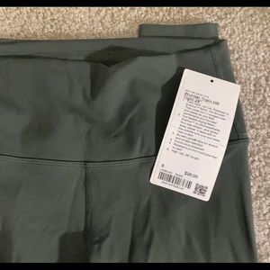 Lululemon Wunder trai leggings + bag